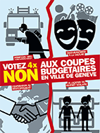 NON aux coupes en Ville de Genève